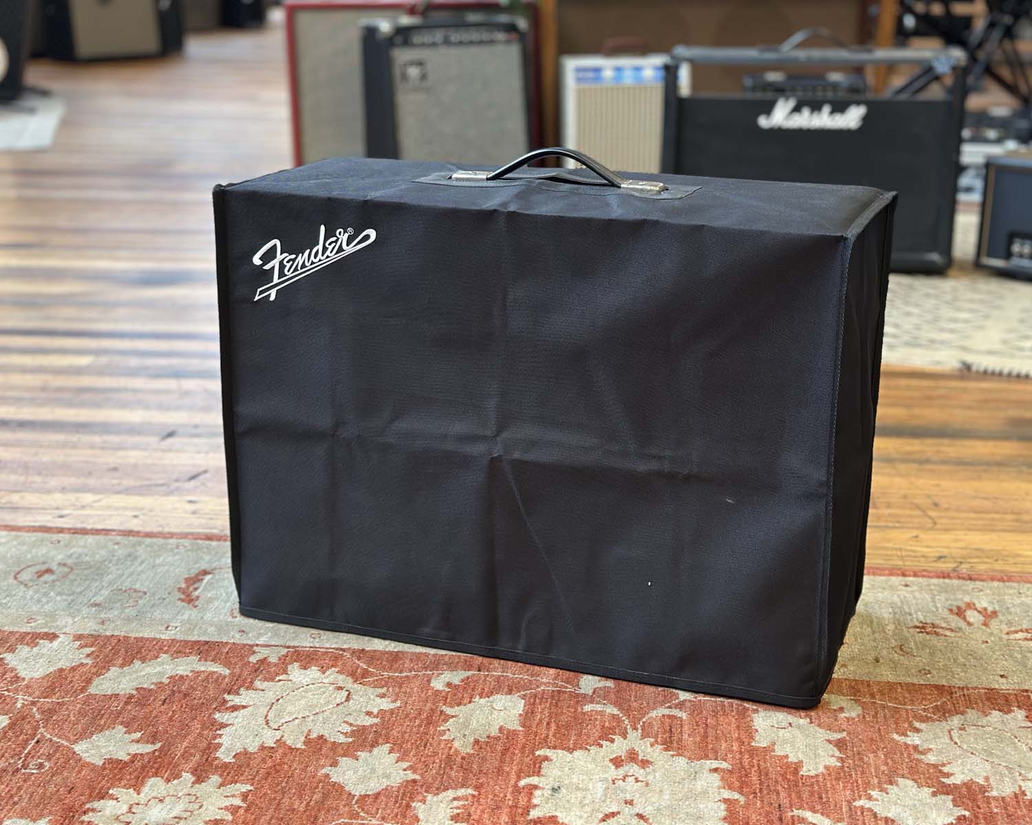1969 Drip Edge Fender Twin Reverb Amp Modified with Blackface Panel - Image 8