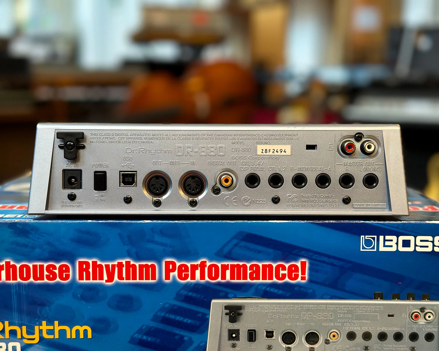 BOSS DR-880 Dr. Rhythm Drum Machine - Image 2
