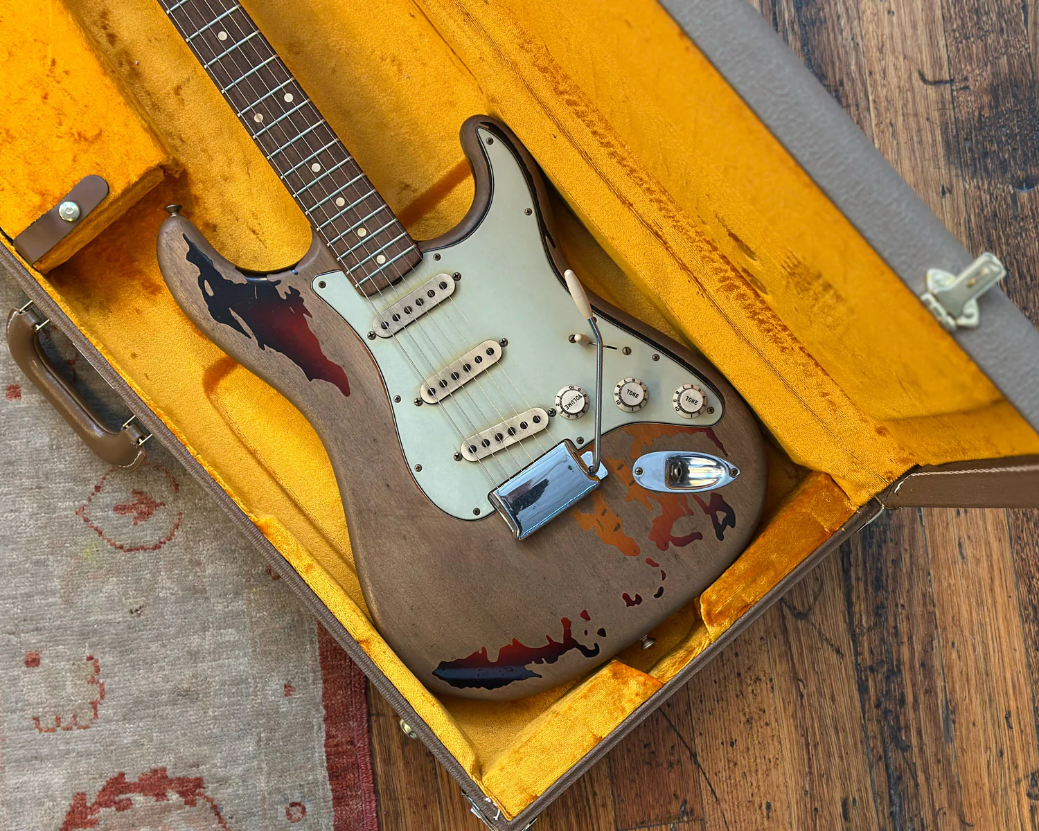 2013 Fender Custom Shop Rory Gallagher Signature Model '61 Stratocaster w/ OHSC & Accessories - Image 14