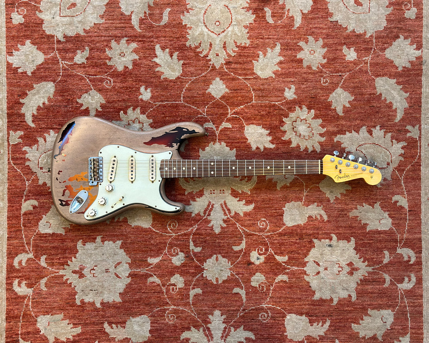 2013 Fender Custom Shop Rory Gallagher Signature Model '61 Stratocaster w/ OHSC & Accessories - Image 3