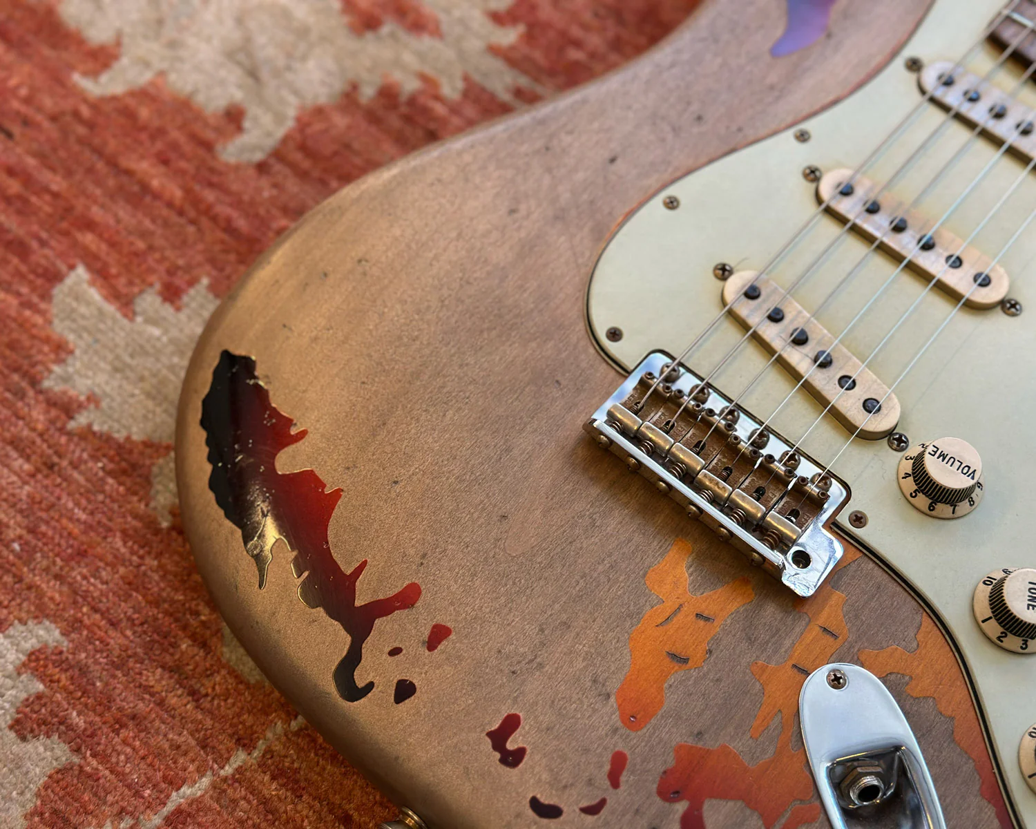 2013 Fender Custom Shop Rory Gallagher Signature Model '61 Stratocaster w/ OHSC & Accessories - Image 8