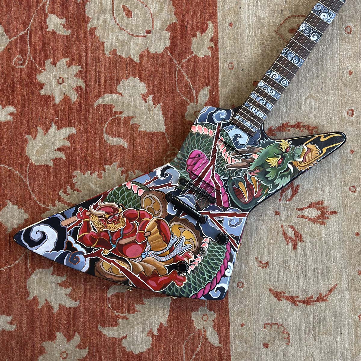 Kramer Imperial Explorer - Custom Paint by Declan Tiger