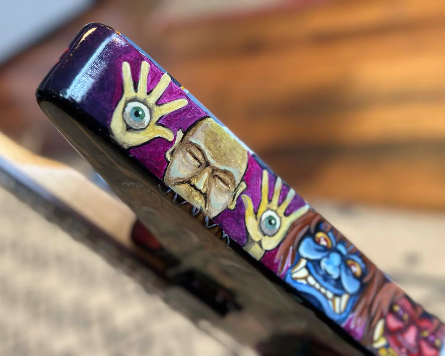 Kramer Imperial Explorer - Custom Paint by Declan Tiger - Image 12