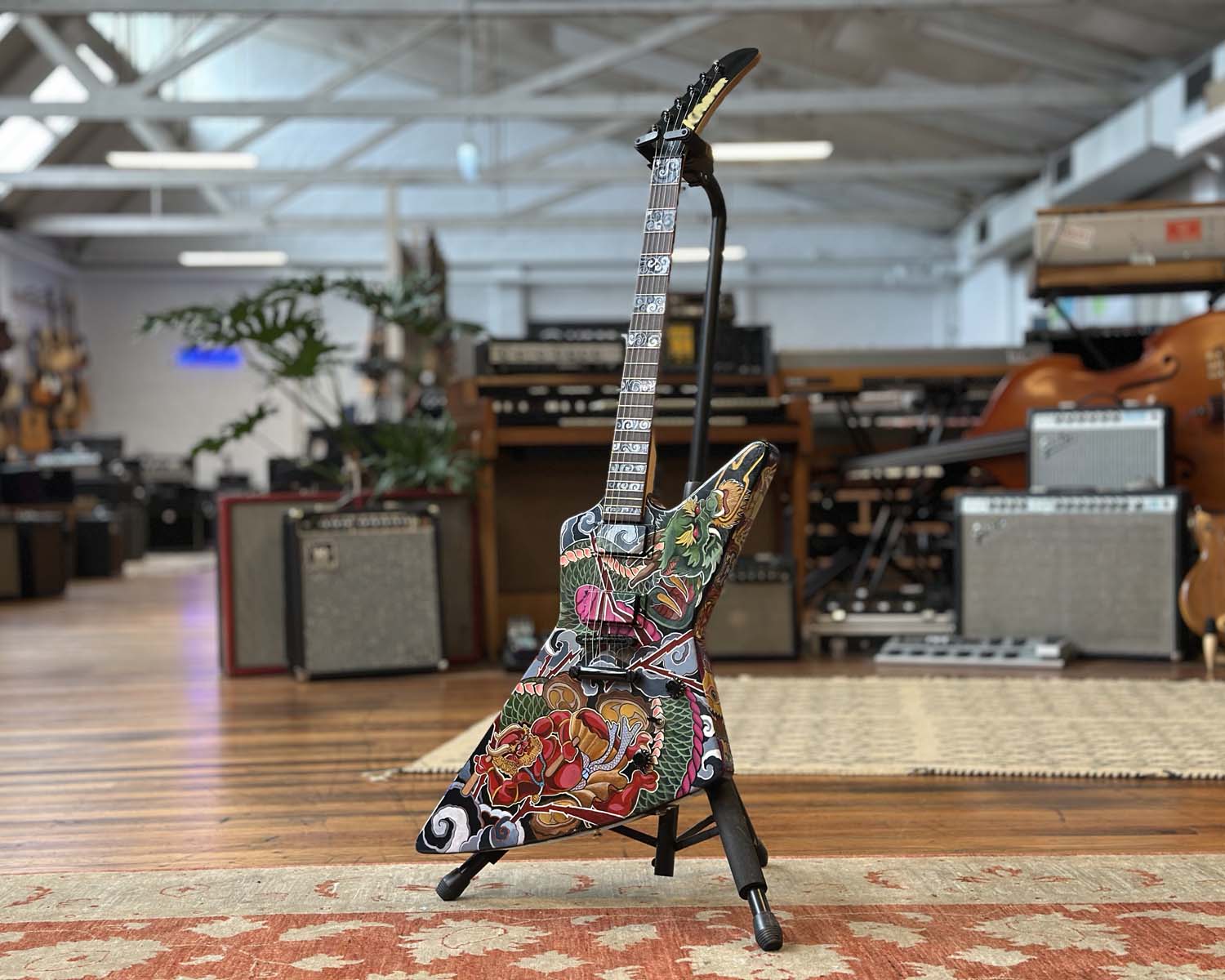 Kramer Imperial Explorer - Custom Paint by Declan Tiger - Image 14