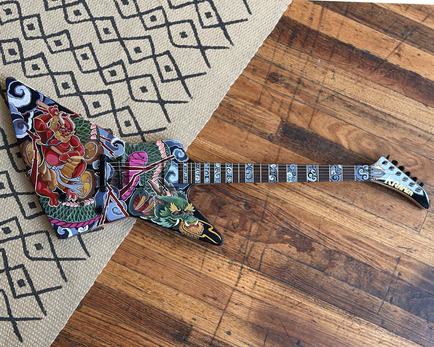 Kramer Imperial Explorer - Custom Paint by Declan Tiger - Image 2