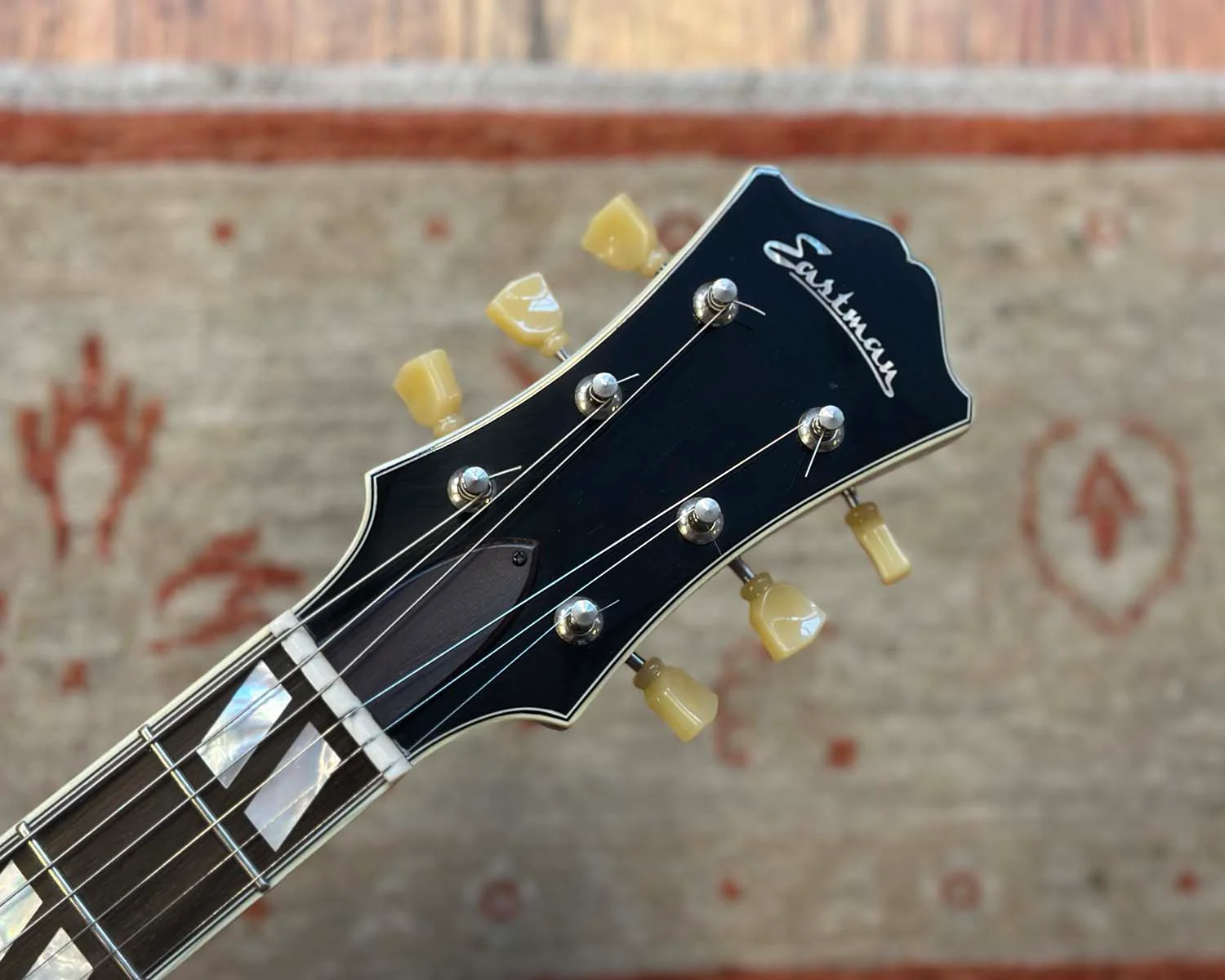 Eastman T486-RD Semi-Hollow Electric w/OHSC - Image 2