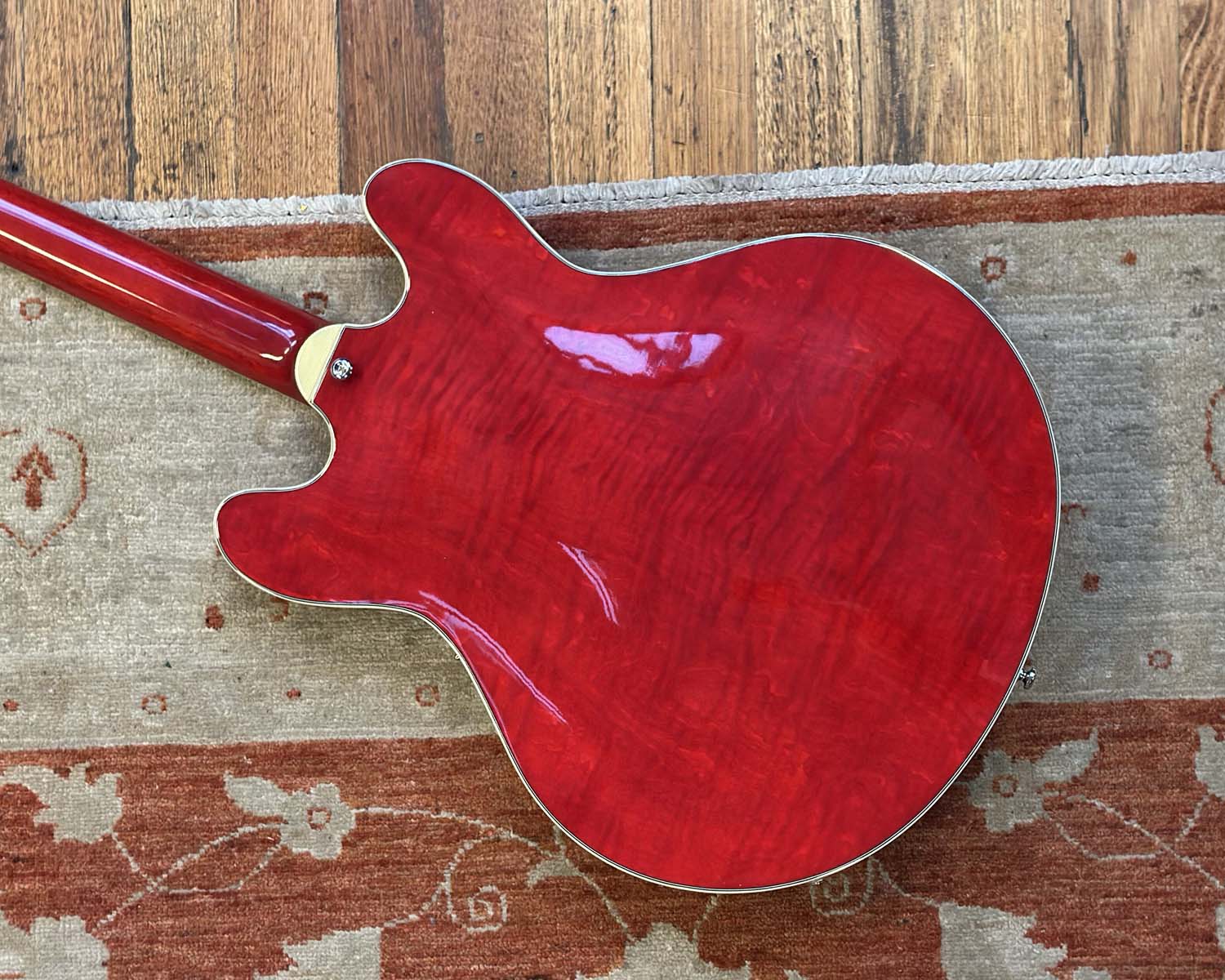 Eastman T486-RD Semi-Hollow Electric w/OHSC - Image 4
