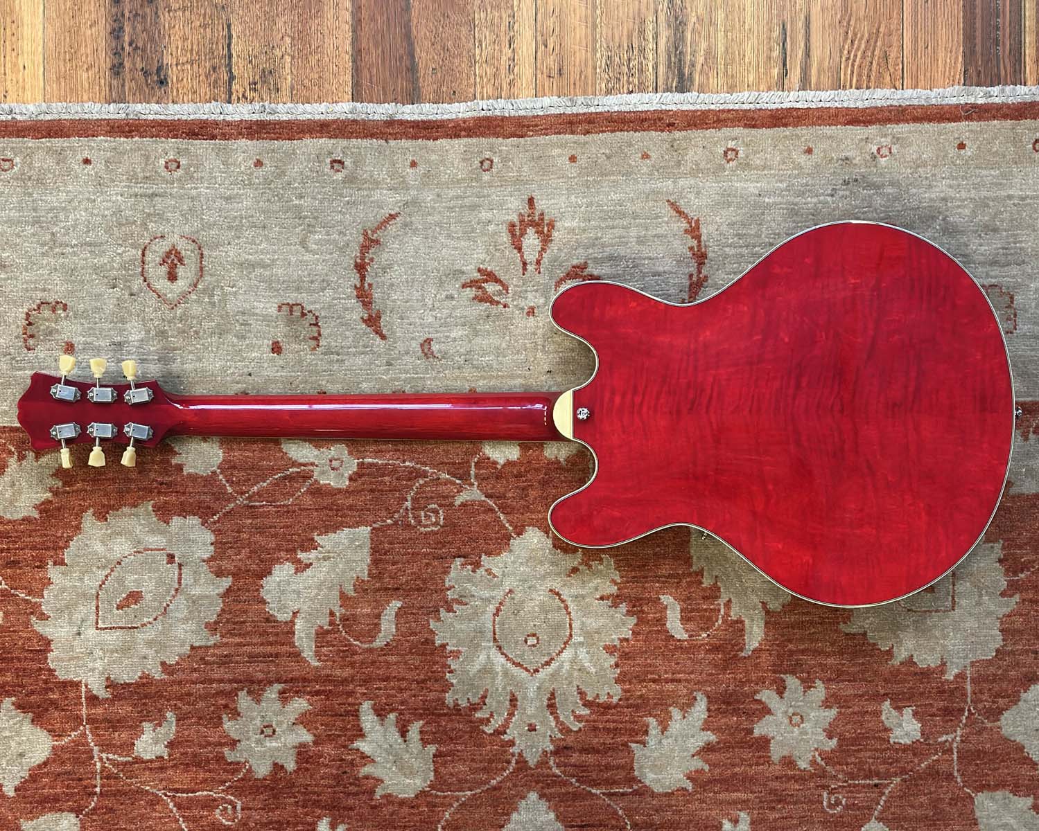Eastman T486-RD Semi-Hollow Electric w/OHSC - Image 5