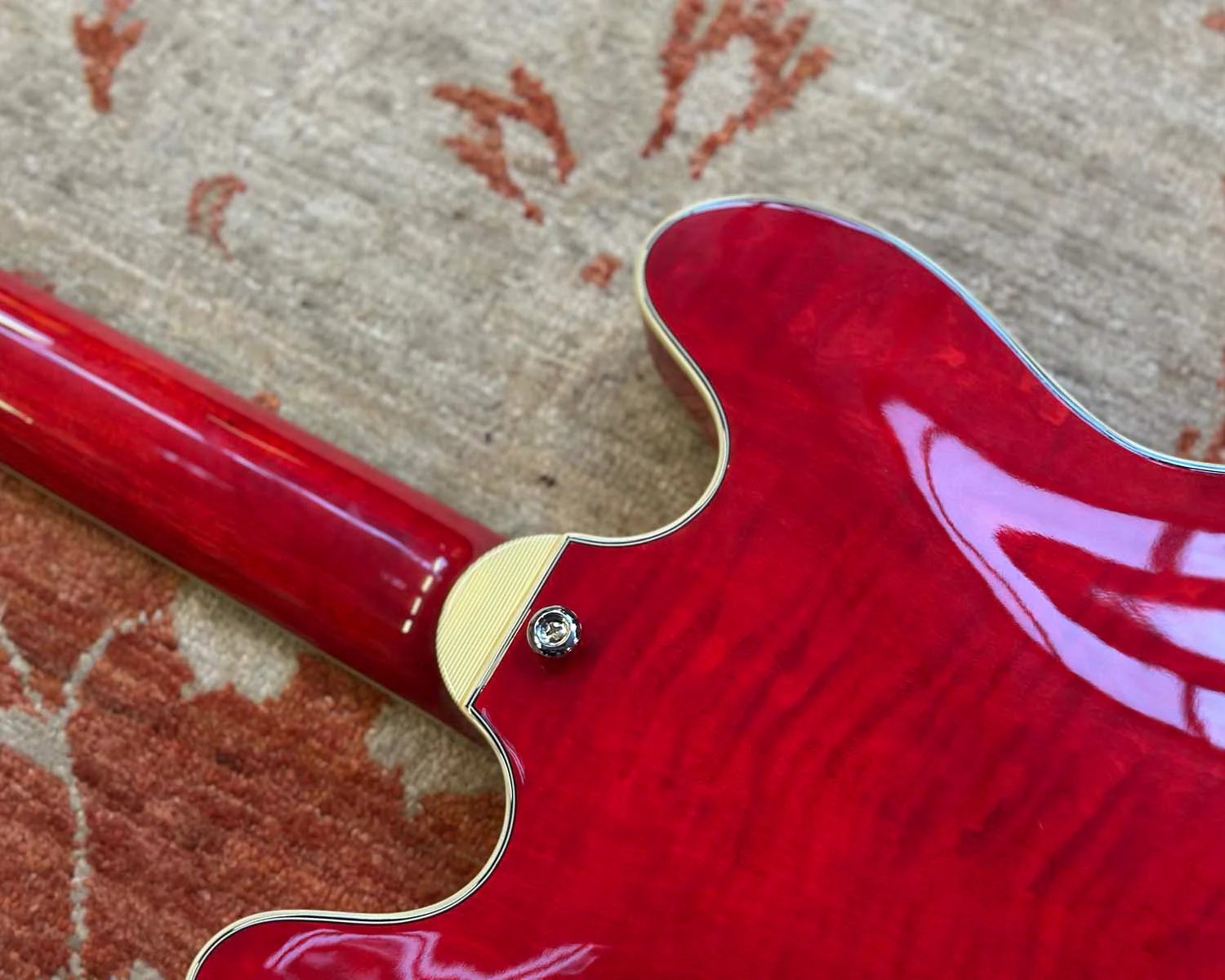Eastman T486-RD Semi-Hollow Electric w/OHSC - Image 7