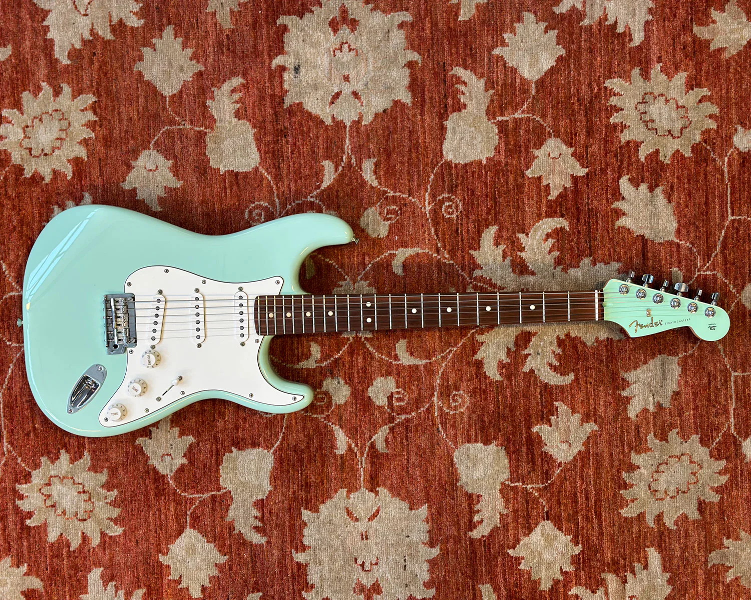 Fender Limited Edition Player Stratocaster - Surf Green - Image 3