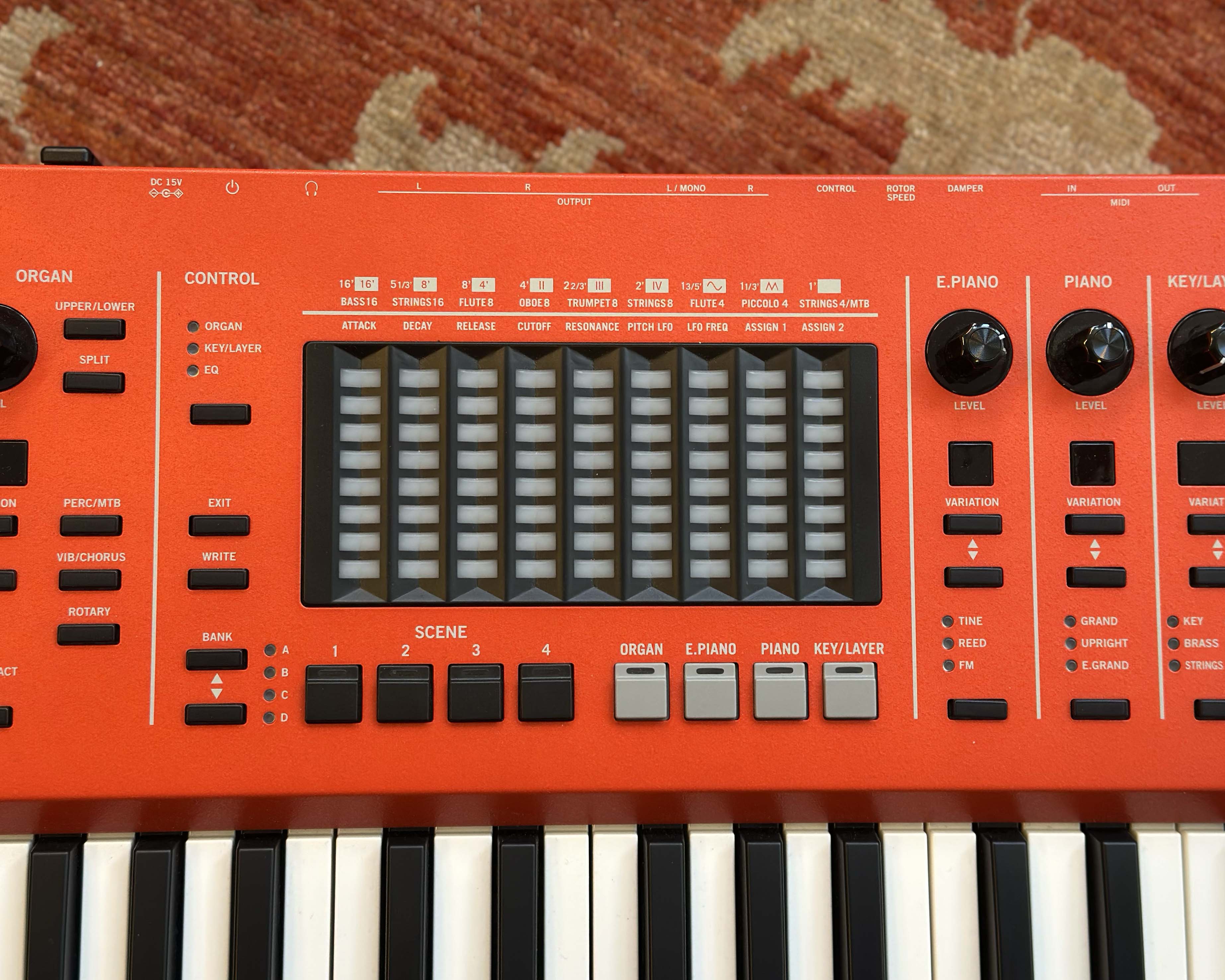 VOX Continental 73 Organ w/ Stand & Gigbag - Image 4