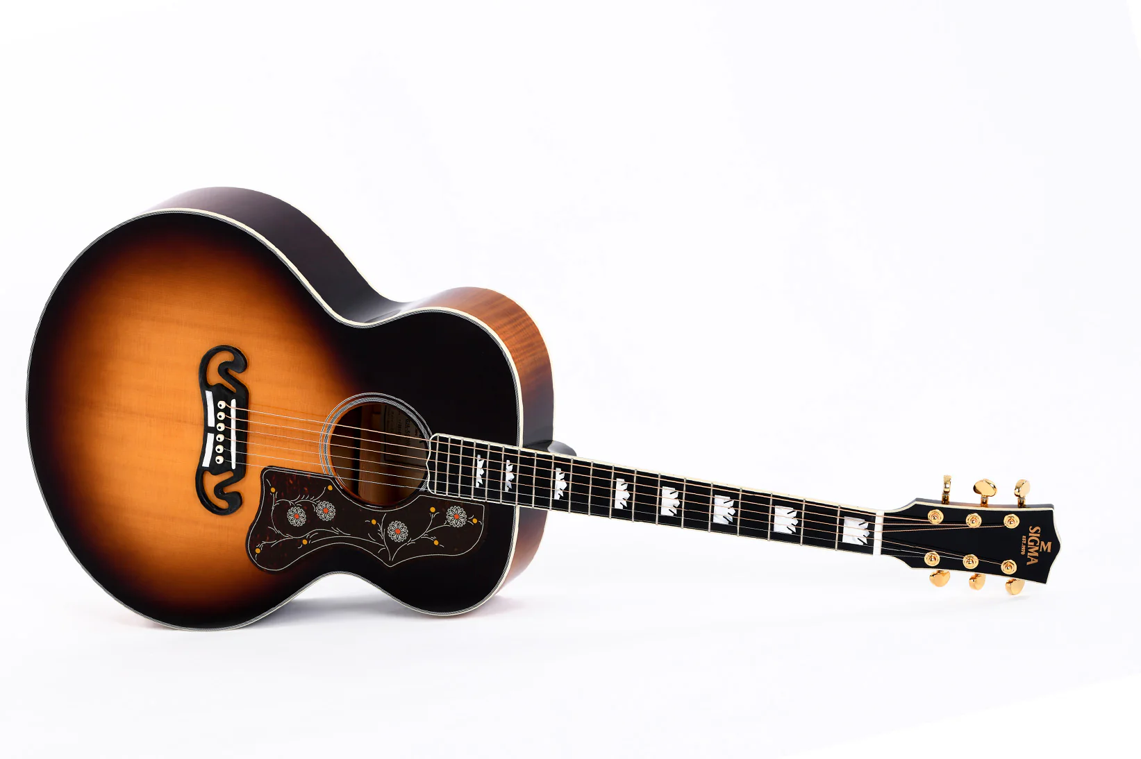 Sigma GJA-SG200 Grand Jumbo Vintage Sunburst - Image 10