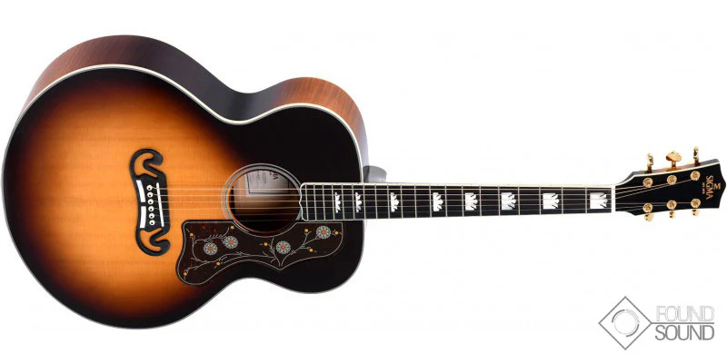 Sigma GJA-SG200 Grand Jumbo Vintage Sunburst - Image 4
