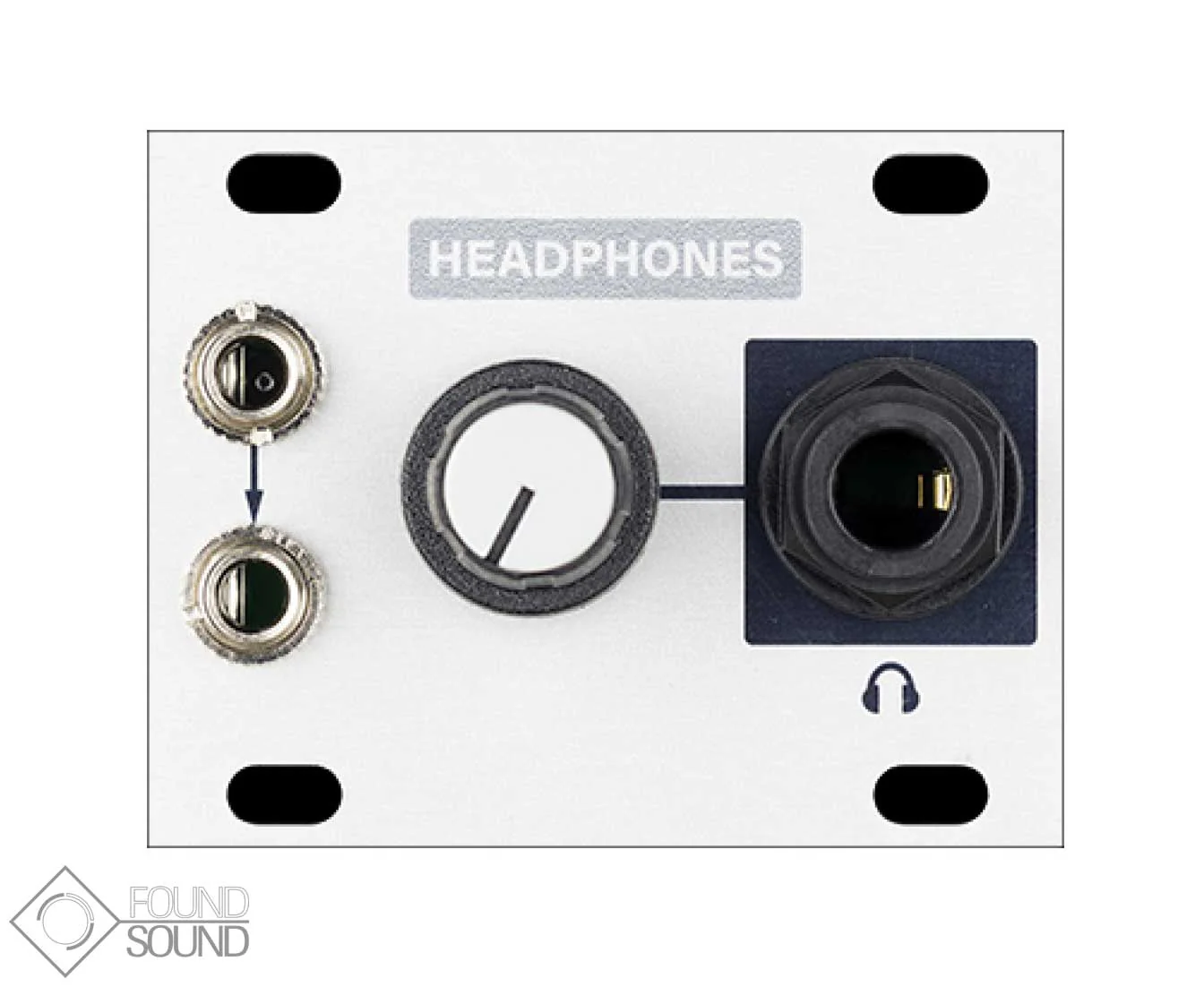 Intellijel Phones 1U Stereo Headphone/Line-Level Output Module