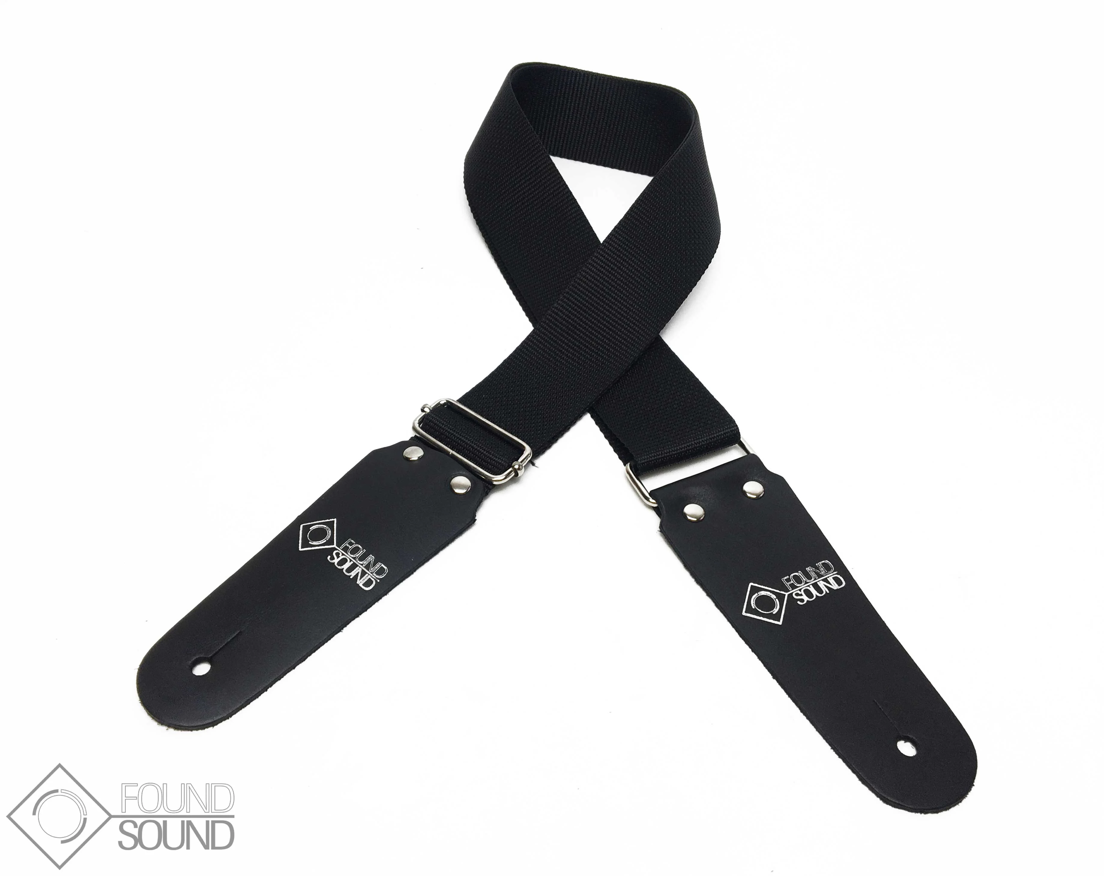 DSL 50 Poly Black Guitar Strap