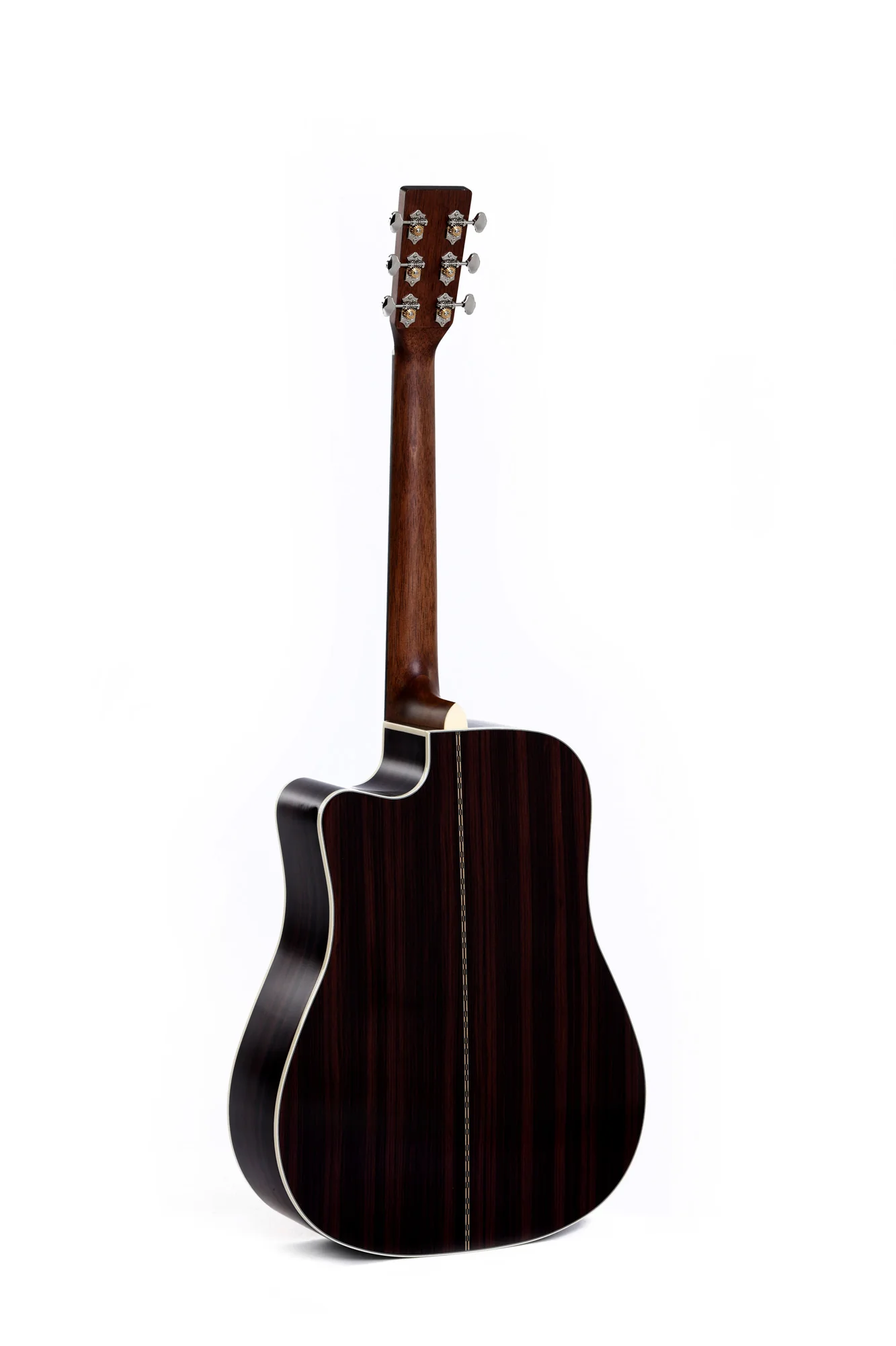 Sigma DTC-28HE Dreadnought with Cutaway and Fisman Presys+ Pickup System - Image 3